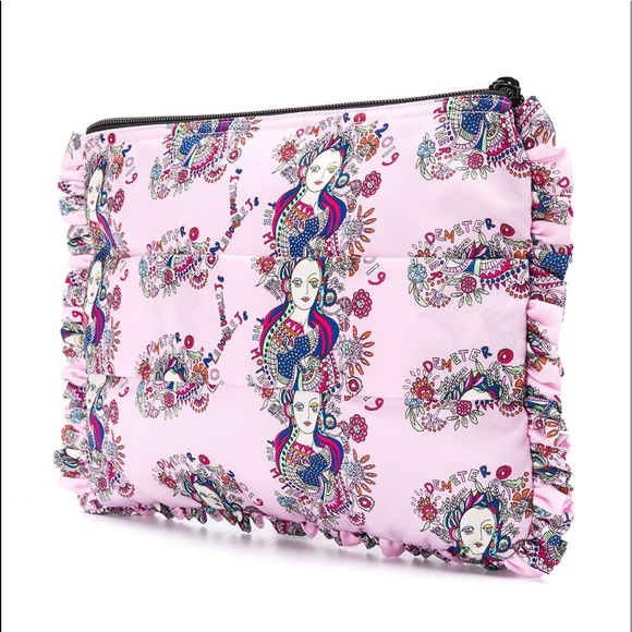 La DoubleJ Demeter hand pochette/clutch/bag/makeup pouch from Italian Designer ✨ - Picture 7 of 8